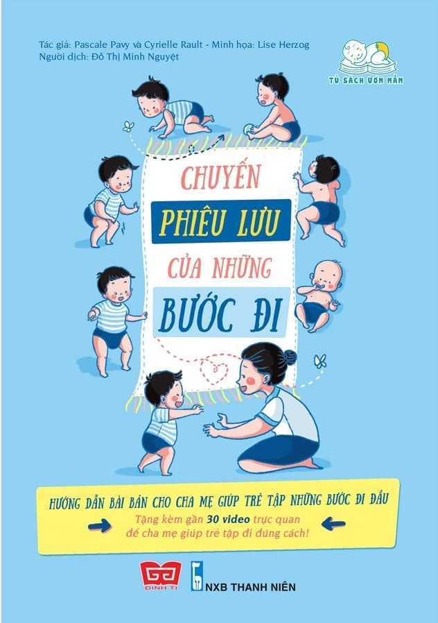 Sách Chuyến Phiêu Lưu Của Những Bước Đi - Pascale Pavy