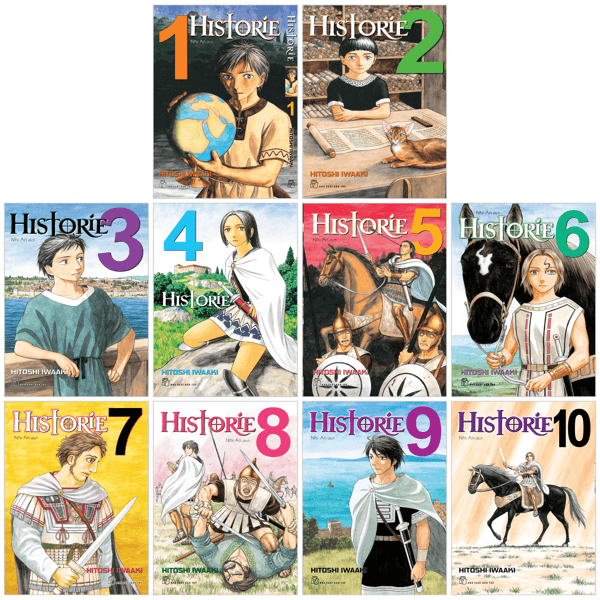 Truyện Tranh Combo Manga - Historie: Tập 1 - 10 (Bộ 10 Tập) - Hitoshi Iwaaki