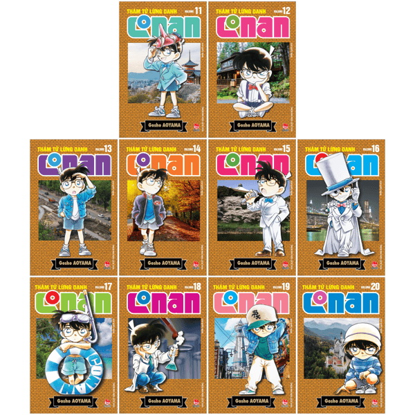 Truyện Tranh Combo Manga - Thám Tử Lừng Danh Conan - Bản Nâng Cấp: Tập 11 - Kim Dân
