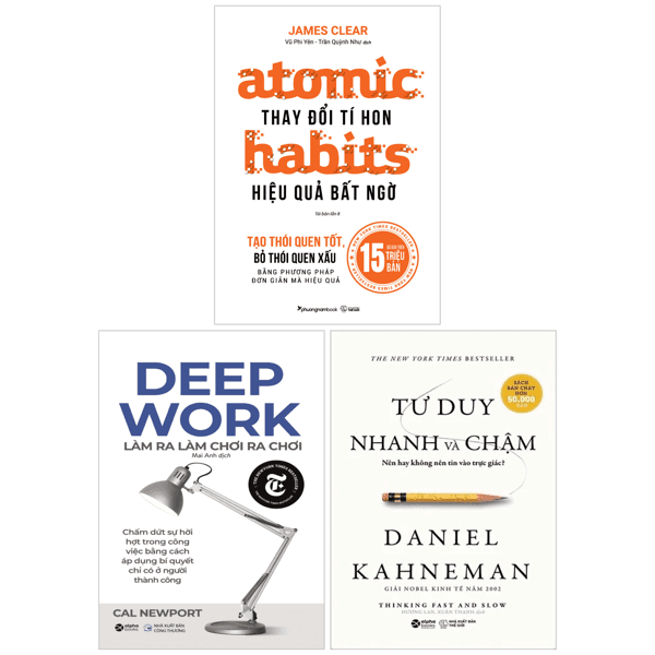 Sách Combo Sách Sống Đúng Cách - James Clear
