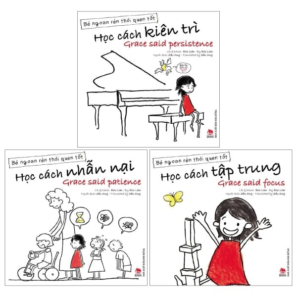 Sách Combo Bé Ngoan Rèn Thói Quen Tốt (Bộ 3 Cuốn) - Eric Liao