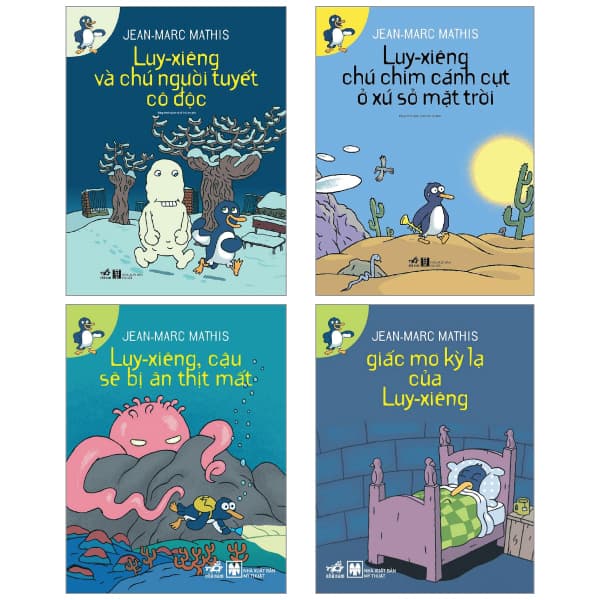 Sách Combo Sách Luy-Xiêng Cậu Bé Sẽ Bị Ăn Thịt Mất + Luy-Xiêng Chú Chi - Jean Marc Mathis