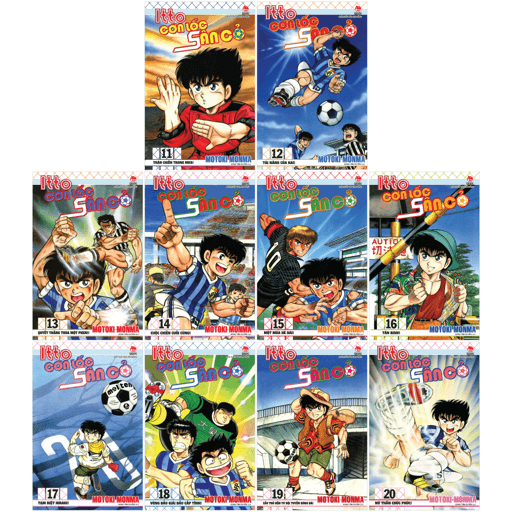 Truyện Tranh Combo Manga - Itto - Cơn Lốc Sân Cỏ: Tập 11 - 20 (Bộ 10 Tập) - Motoki Monma