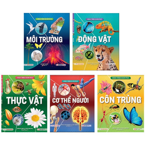 Sách Combo Sách Hành Trình Khám Phá - Bìa Cứng (Bộ 5 Cuốn) - Gerald Legg