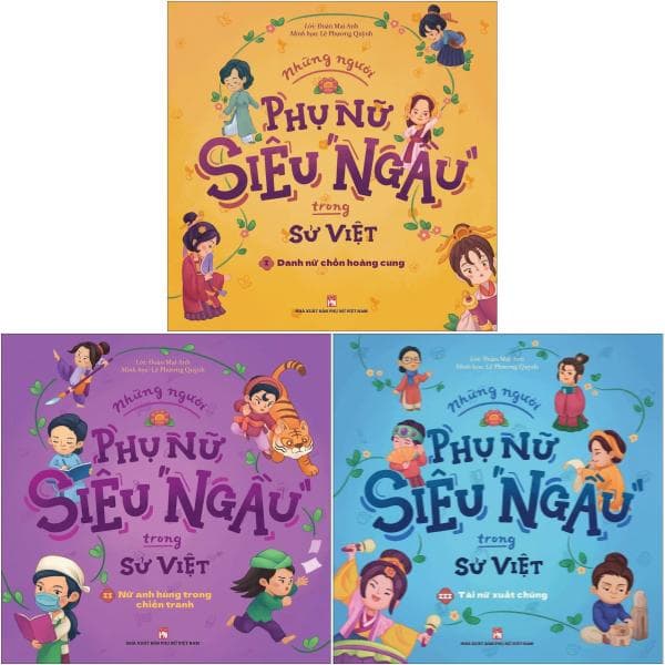 Sách Combo Sách Những Người Phụ Nữ Siêu Ngầu Trong Sử Việt Bộ 3 Cu� - Đoàn Mai Anh