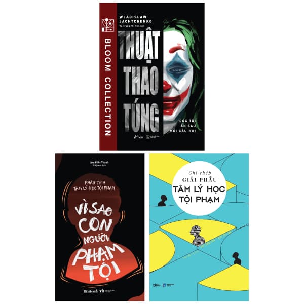 Sách Combo Sách Phân Tích Tâm Lý Học Tội Phạm - Vì Sao Con Người Phạm - Wladislaw Jachtchenko