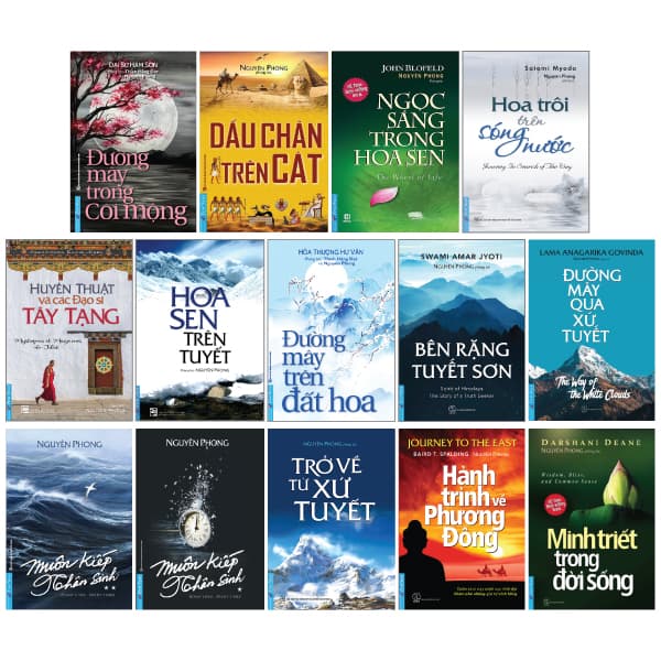 Sách Combo Sách Tác Giả Nguyên Phong (Bộ 14 Cuốn) - NG.UYÊN