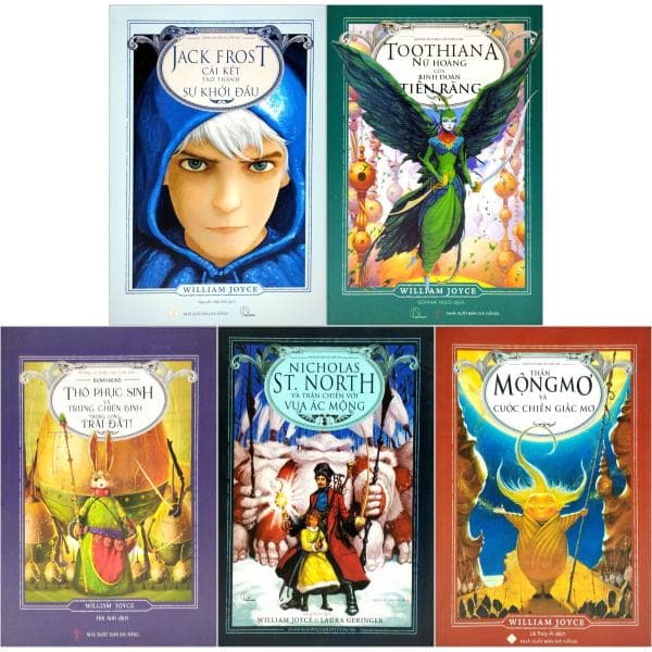 Sách Combo Sách Những Vệ Thần Của Tuổi Thơ (Bộ 5 Cuốn) - William Joyce