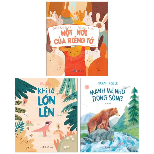 Sách Combo Sách Một Nơi Của Riêng Tớ + Mạnh Mẽ Như Dòng Sông + Khi T� - Ella Bailey
