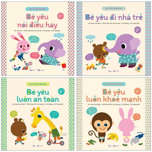 Sách Combo Sách Quy Tắc Bé Ngoan (Bộ 4 Cuốn) - Suh Eun