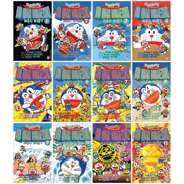 Truyện Tranh Combo Manga - Đội Quân Doraemon Đặc Biệt: Tập 1 - 12 (Bộ 12 - Fujiko F Fujio