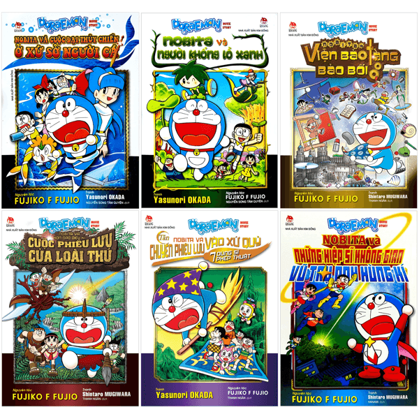 Truyện Tranh Combo Manga - Doraemon - Movie Story (Bộ 6 Tập) - Fujiko F Fujio