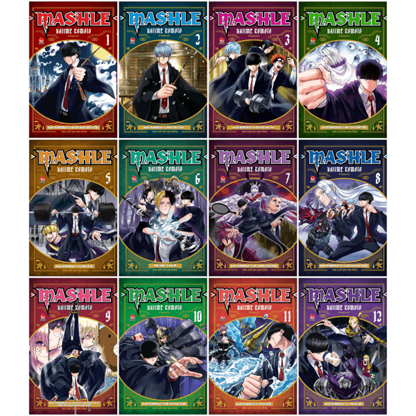 Truyện Tranh Combo Manga - MASHLE: Tập 1 - 12 (Bộ 12 Tập) - Hajime Komoto