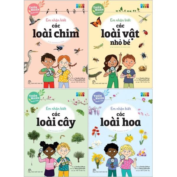 Sách Combo Sách Thiên Nhiên Muôn Màu - STEM (Bộ 4 Cuốn) - Mayy