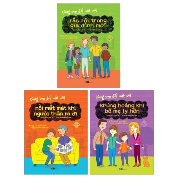 Sách Combo Cùng Con Đối Mặt (Bộ 3 Cuốn) - Jane Lacey