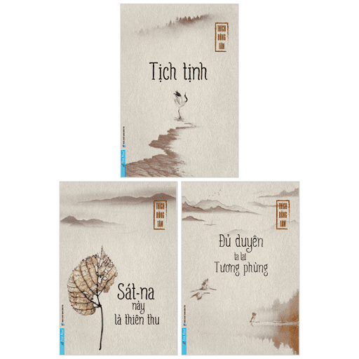 Sách Combo Sách Tịch Tịnh + Sát-Na Này Là Thiên Thu + Đủ Duyên Ta Lại T - Thích Đồng Tâm