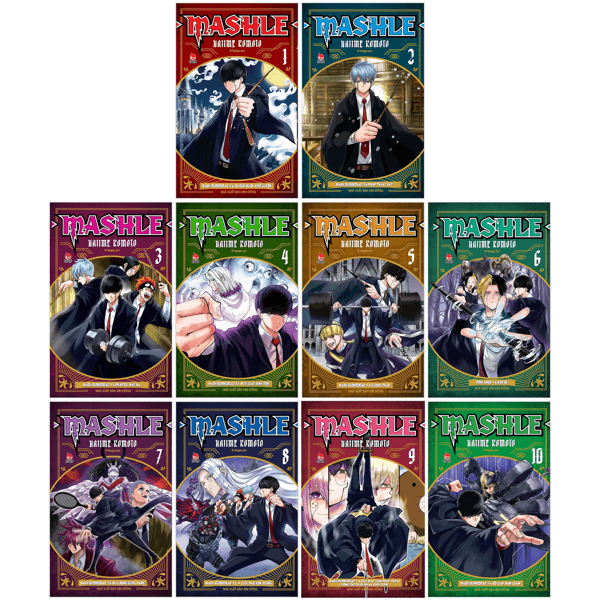 Truyện Tranh Combo Manga - Mashle: Tập 1 - 10 (Bộ 10 Tập) - Hajime Komoto