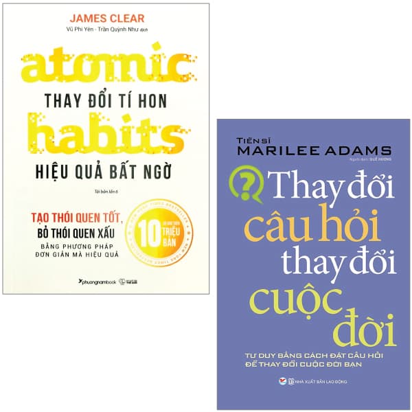 Sách Combo Sách Atomic Habits - Thay Đổi Tí Hon Hiệu Quả Bất Ngờ + Thay � - James Clear