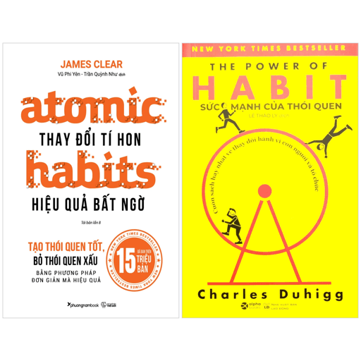 Sách Combo Sách Atomic Habits - Thay Đổi Tí Hon Hiệu Quả Bất Ngờ + The - James Maclaine