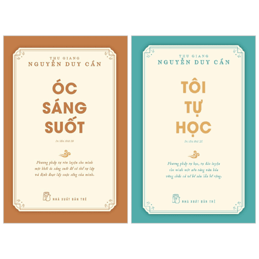 Sách Combo Sách Óc Sáng Suốt + Tôi Tự Học (Bộ 2 Cuốn) - Thu Giang