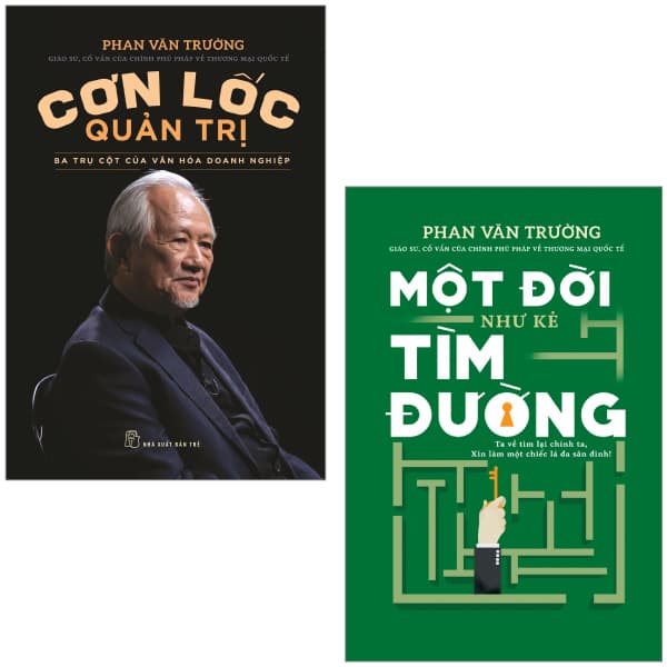 Sách Combo Sách Cơn Lốc Quản Trị - Ba Trụ Cột Của Văn Hóa Doanh Nghi� - Phan Văn Trường