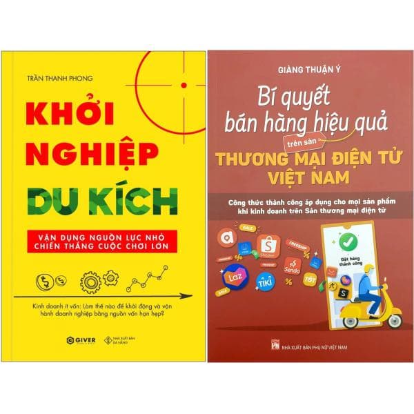 Sách Combo Sách Bí Quyết Bán Hàng Hiệu Quả Trên Sàn Thương Mại Điện - Trần Thanh Mại