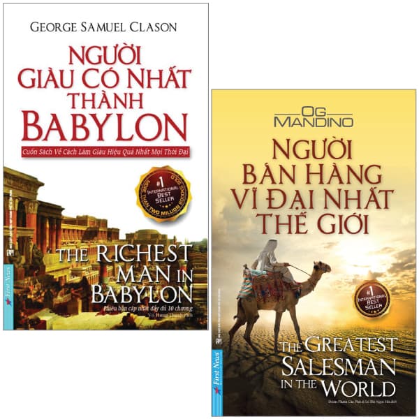 Sách Combo Sách Người Giàu Có Nhất Thành Babylon + Người Bán Hàng Vĩ Đ - Og Mandino