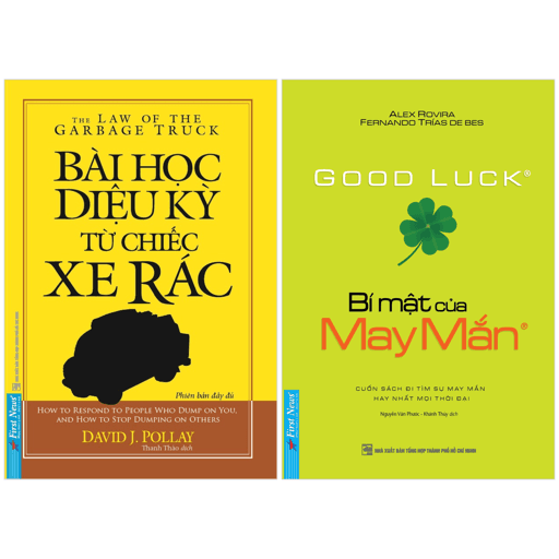 Sách Combo Sách Bài Học Diệu Kỳ Từ Chiếc Xe Rác - Khổ Nhỏ + Bí Mật - David J Pollay