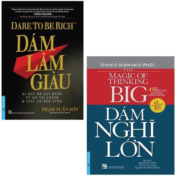 Sách Combo Sách Dám Làm Giàu + Dám Nghĩ Lớn (Bộ 2 Cuốn) - David Spencer