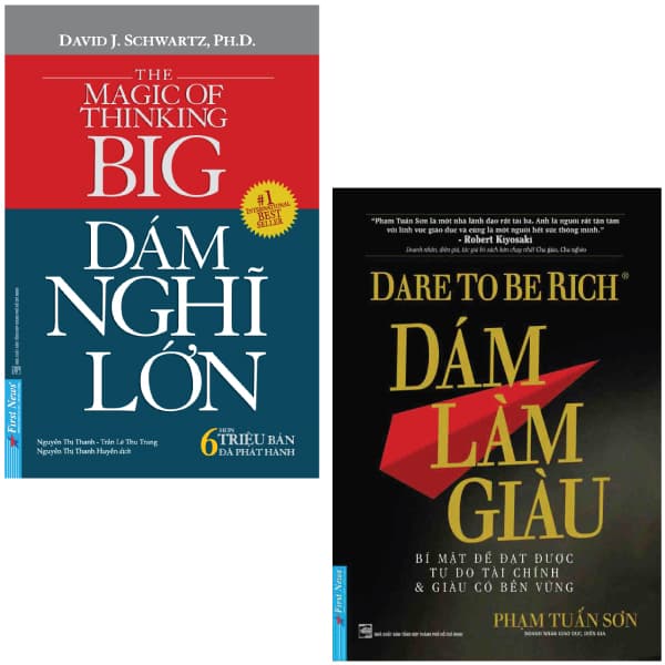 Sách Combo Sách Dám Làm Giàu + Dám Nghĩ Lớn (Bộ 2 Cuốn) - David Spencer