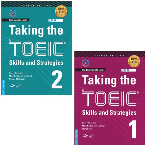 Sách Combo Sách Taking The Toeic Skills And Strategies - Tập 1 Và Tập 2 (Bộ 2 - Peggy Anderson