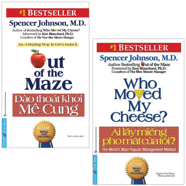 Sách Combo Sách Đào Thoát Khỏi Mê Cung + Ai Lấy Miếng Pho Mát Của Tôi ( - Spencer Johnson