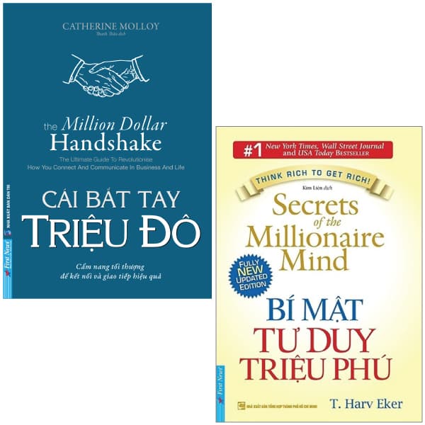 Sách Combo Sách Bí Mật Tư Duy Triệu Phú + Cái Bắt Tay Triệu Đô (Bộ 2 - T Harv Eker