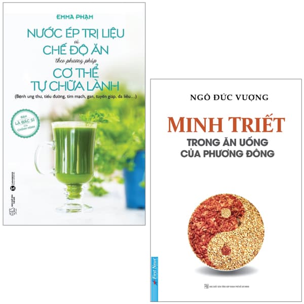 Sách Combo Sách Minh Triết Trong Ăn Uống Của Phương Đông + Nước Ép Tr� - Ngô Đức Vượng