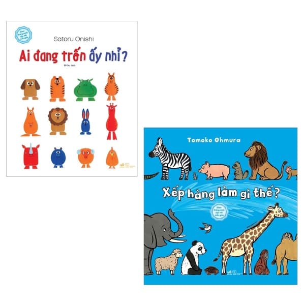 Sách Combo Ehon Thông Minh Cho Trẻ Mẫu Giáo (Bộ 2 Cuốn) - Satoru Onishi