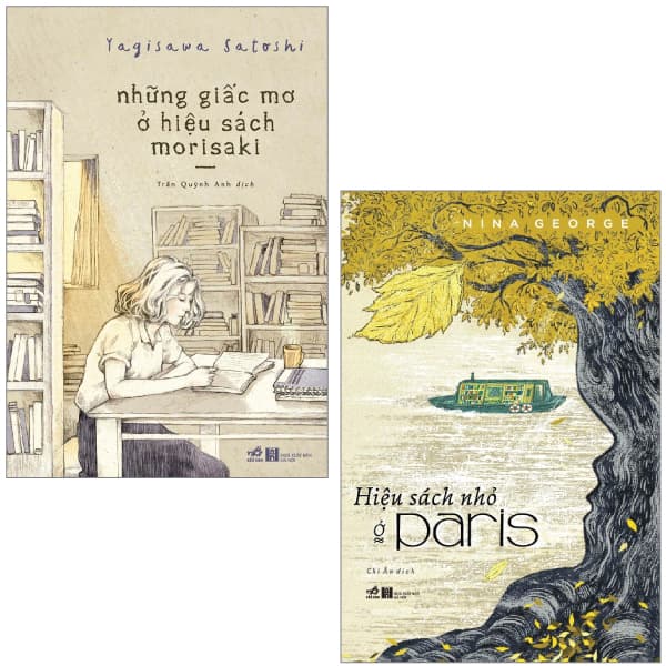 Combo TruyệnCombo Sách Hiệu Sách Nhỏ Ở Paris + Những Giấc Mơ Ở Hiệu - Nina George