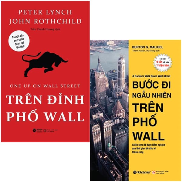 Sách Combo Sách Trên Đỉnh Phố Wall + Bước Đi Ngẫu Nhiên Trên Phố Wall - Peter Lynch