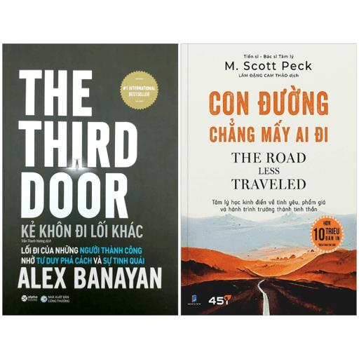 Sách Combo Sách Kẻ Khôn Đi Lối Khác - The Third Door + Con Đường Chẳng M - Alex Banayan
