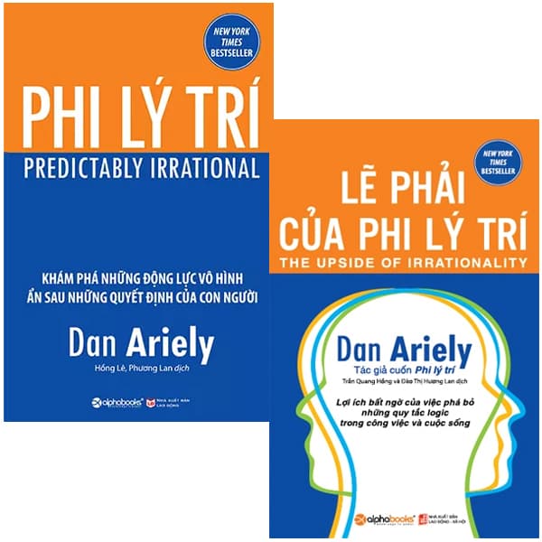 Sách Combo Sách Phi Lý Trí + Lẽ Phải Của Phi Lý Trí (Bộ 2 Cuốn) - Dan Ariely