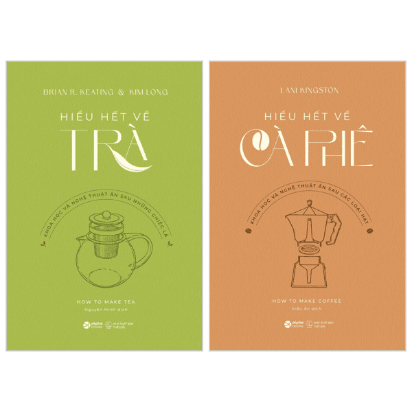 Sách Combo Sách Hiểu Hết Về Trà + Hiểu Hết Về Cà Phê (Bộ 2 Cuốn) - Brian R. Keating