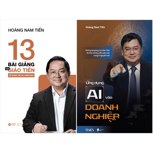 Sách Combo Sách 13 Bài Giảng Của Giáo Tiến Về Quản Trị Và Lãnh Đạo - Dân Trí, Thế Giới