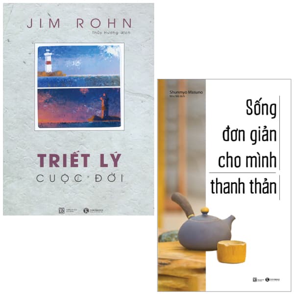 Sách Combo Sách Sống Đơn Giản Cho Mình Thanh Thản + Triết Lý Cuộc Đờ - Shunmyo Masuno
