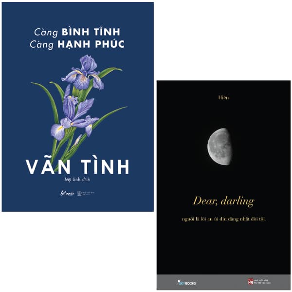 Combo TruyệnCombo Sách Dear, Darling + Càng Bình Tĩnh Càng Hạnh Phúc (Bộ 2 - Hiên
