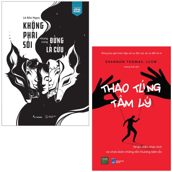 Sách Combo Sách Không Phải Sói Nhưng Cũng Đừng Là Cừu + Thao Túng Tâm L - Lê Bảo Ngọc