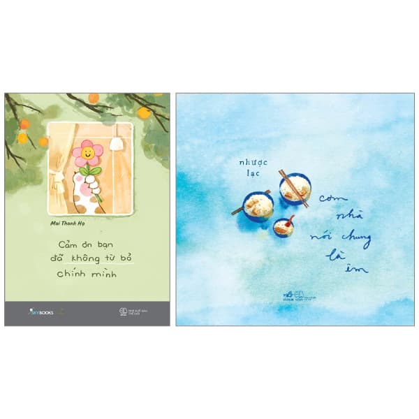 Sách Combo Sách Cảm Ơn Bạn Đã Không Từ Bỏ Chính Mình + Cơm Nhà Nói C - Mai Thanh Hạ