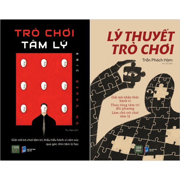 Sách Combo Sách Trò Chơi Tâm Lý + Lý Thuyết Trò Chơi (Bộ 2 Cuốn) - Eric Berne