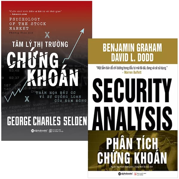 Sách Combo Sách Làm Giàu Từ Chứng Khoán: Phân Tích Chứng Khoán + Tâm Lý - Benjamin Graham