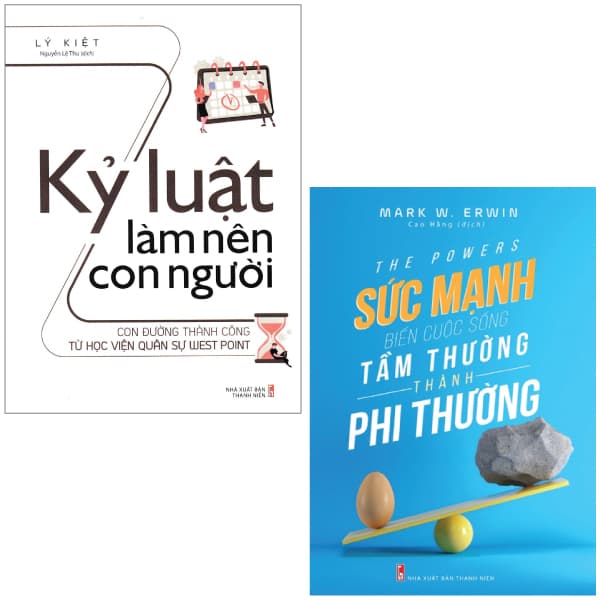 Sách Combo Sách Kỷ Luật Làm Nên Con Người + Sức Mạnh Biến Cuộc Sốn - Lý Kiệt