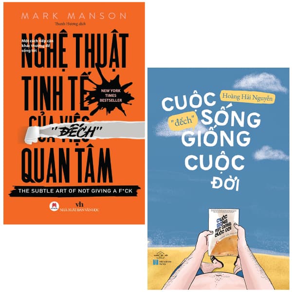 Sách Combo Sách Cuộc Sống “Đếch” Giống Cuộc Đời + Nghệ Thuật Ti - Mark Manson