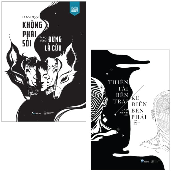 Sách Combo Sách Không Phải Sói Nhưng Cũng Đừng Là Cừu + Thiên Tài Bên - Cao Minh